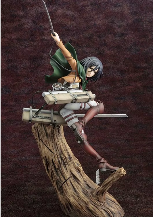 35cm ARTFX J Attack on Titan Figure – Mikasa & Levi PVC Collectible Model Doll