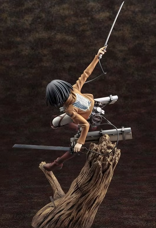 35cm ARTFX J Attack on Titan Figure – Mikasa & Levi PVC Collectible Model Doll